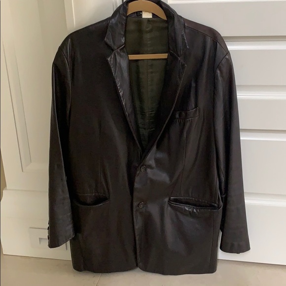 J. Crew Other - Men leather jacket